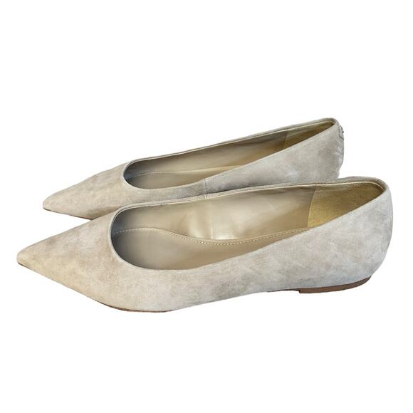 Sam Edelman Shoes - Sam Edelman 'Sally' Pointed Toe Suede Flats in Oatmeal Suede